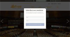 Desktop Screenshot of ifred.org